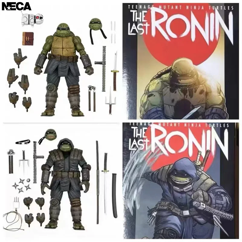 

In Stock 100% Original NECA Teenage Mutant Ninja Turtles The Last Ronin Ultimate Unarmored Armored Figure Anime Collection Toys