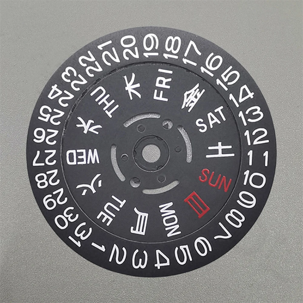 Диск календаря для месяца/недели японский арабский Римский циферблат даты 3/3 8