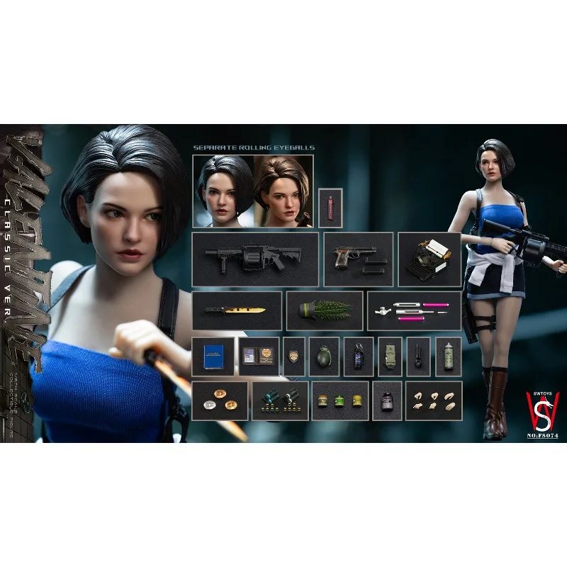 Фото В наличии, отправка в течение 24 часов, фигурка солдата-женщины Valentine Jill 1/6. №1
