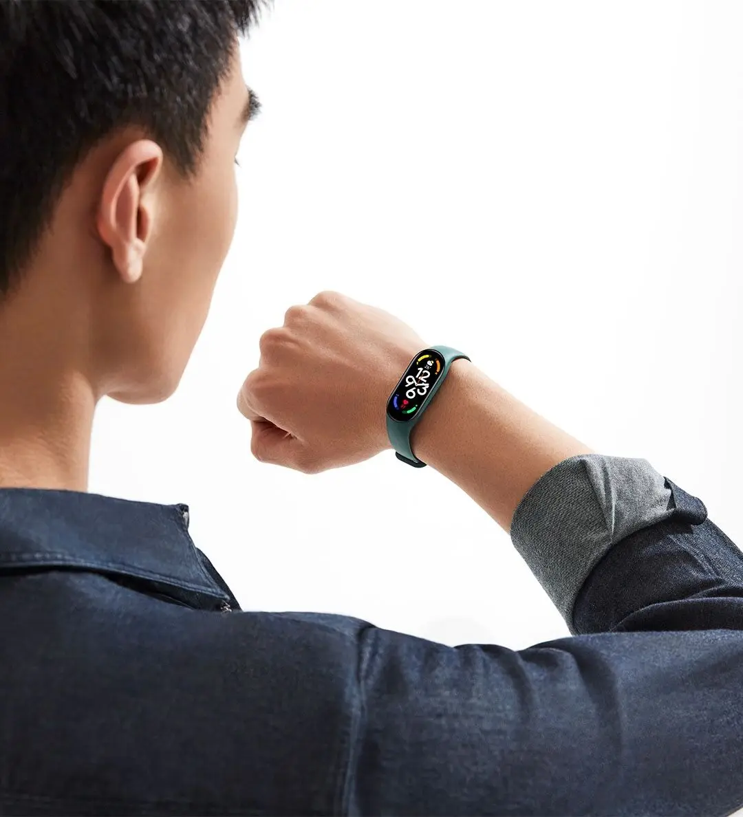Глобальная версия Xiaomi Mi Band 7 SpO2 отслеживание всегда на лице 5ATM водонепроницаемый