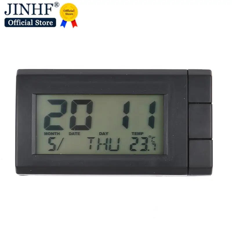 

Hot sale 2 in 1 Car LCD Digital Display Clock & Temperature Auto Watch Thermometer