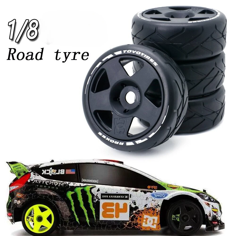 105 мм 1/8 RC Off-Road Багги Шины Колесо 17 Шестигранное для ARRMA Traxxas Redcat Team Losi Kyosho VRX HPI WR8 HSP