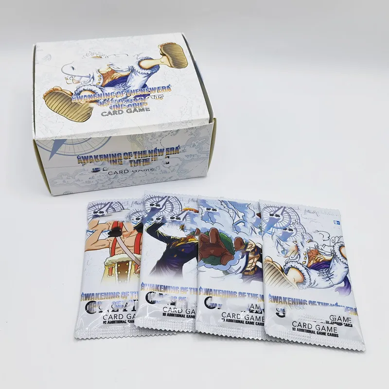 Фото 300 шт., коллекционная карта аниме ONE PIECE TCG OP-05, Луффи Зоро Шанкс, коллекционная карточка, детские рождественские подарки, игрушки №2