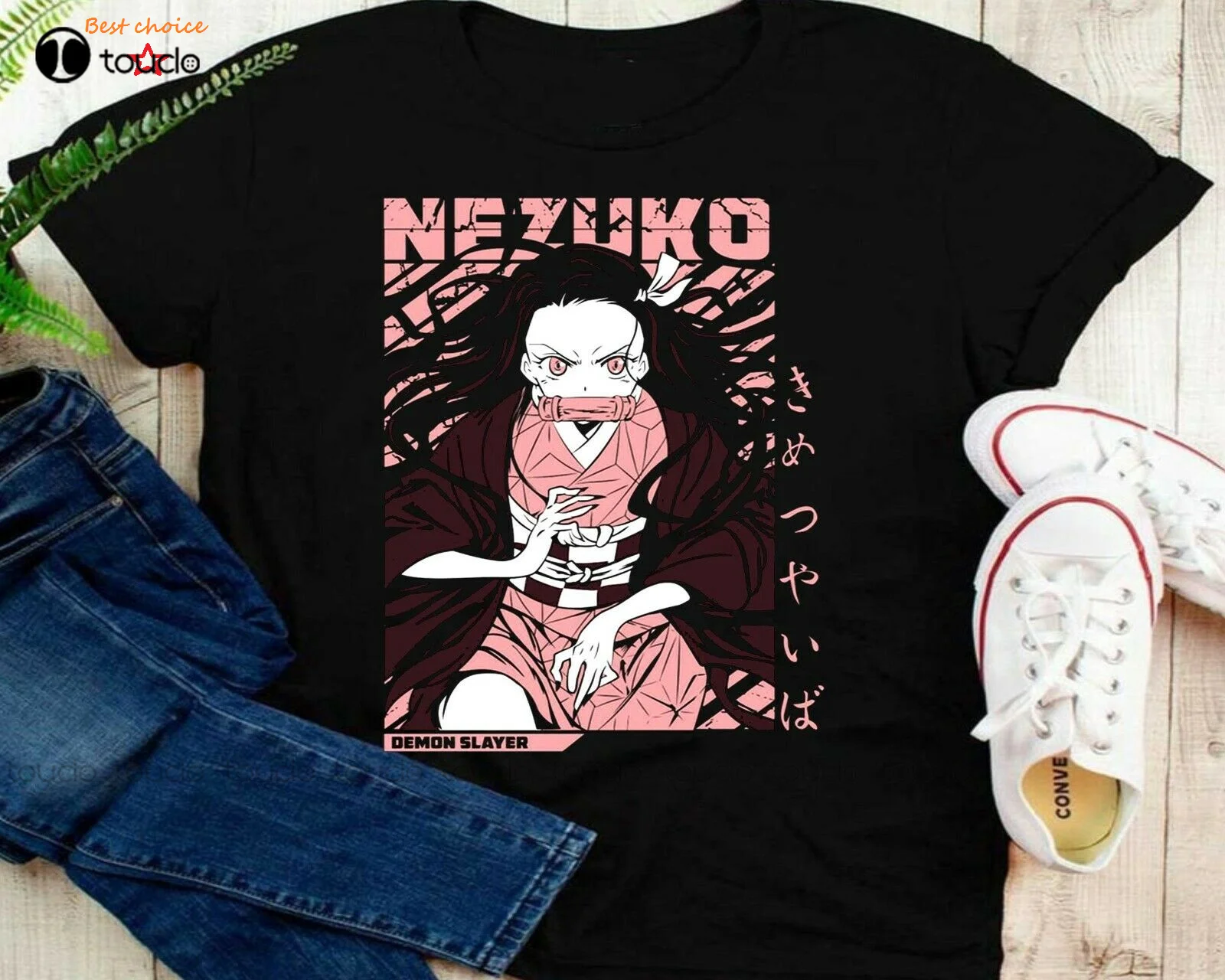 

Kimetsu No Yaiba Demon Slayer Nezuko Kamado Anime Lover T-Shirt Gift Xs-5Xl Mens T Shirts Graphic Custom Aldult Teen Unisex