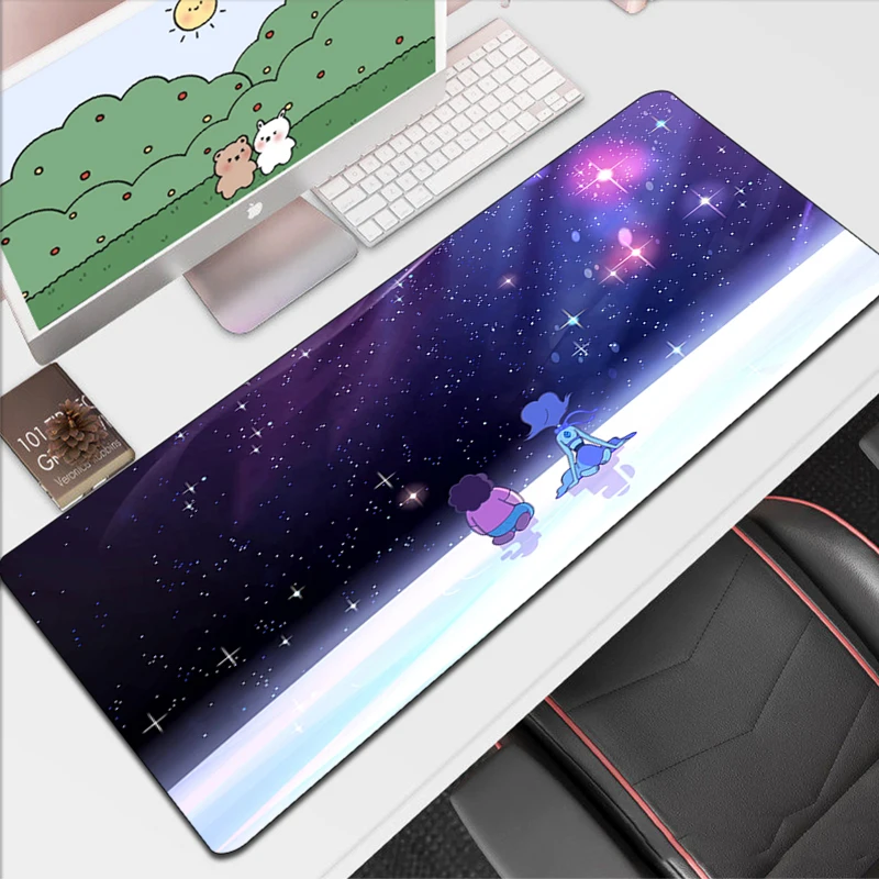 

Коврик для мыши Steven Universe в стиле аниме, протектор для стола, игровой резиновый коврик, коврик для клавиатуры, милый коврик для мыши, аксессуа...