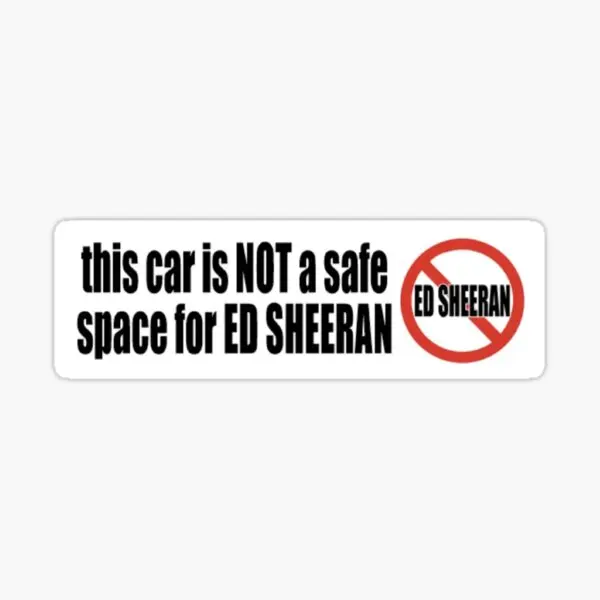 

Not A Safe Space 5PCS Stickers for Background Laptop Luggage Water Bottles Bumper Art Car Kid Home Window Funny Print Wall