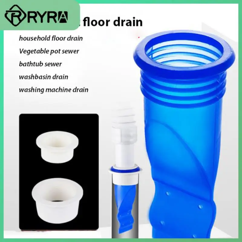 

2/4/5PCS Kitchen Bathroom Faucets Bathroom Odor-proof The Water Pipe Draininner Silicone Floor Drain Kitchen Accessories Cover