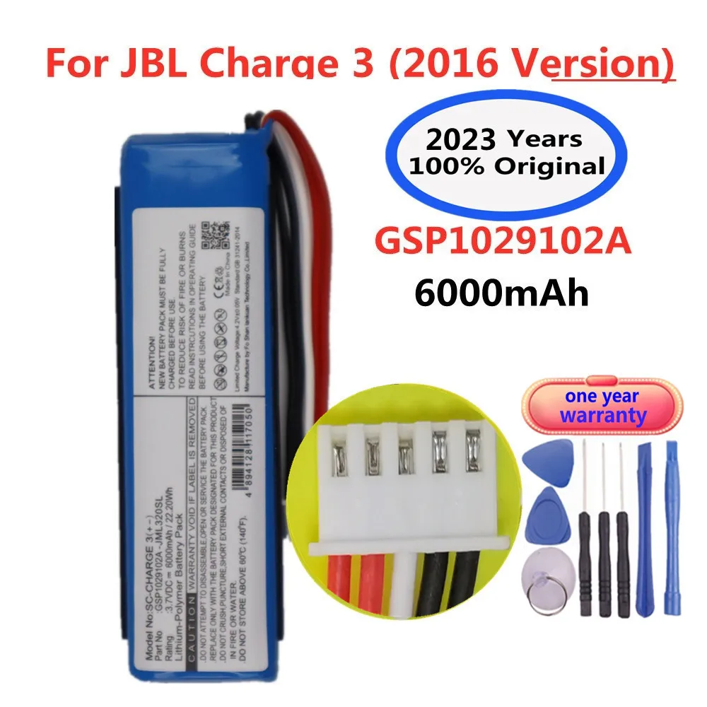 

Аккумулятор для JBL Charge 3 6000, 2016 мАч