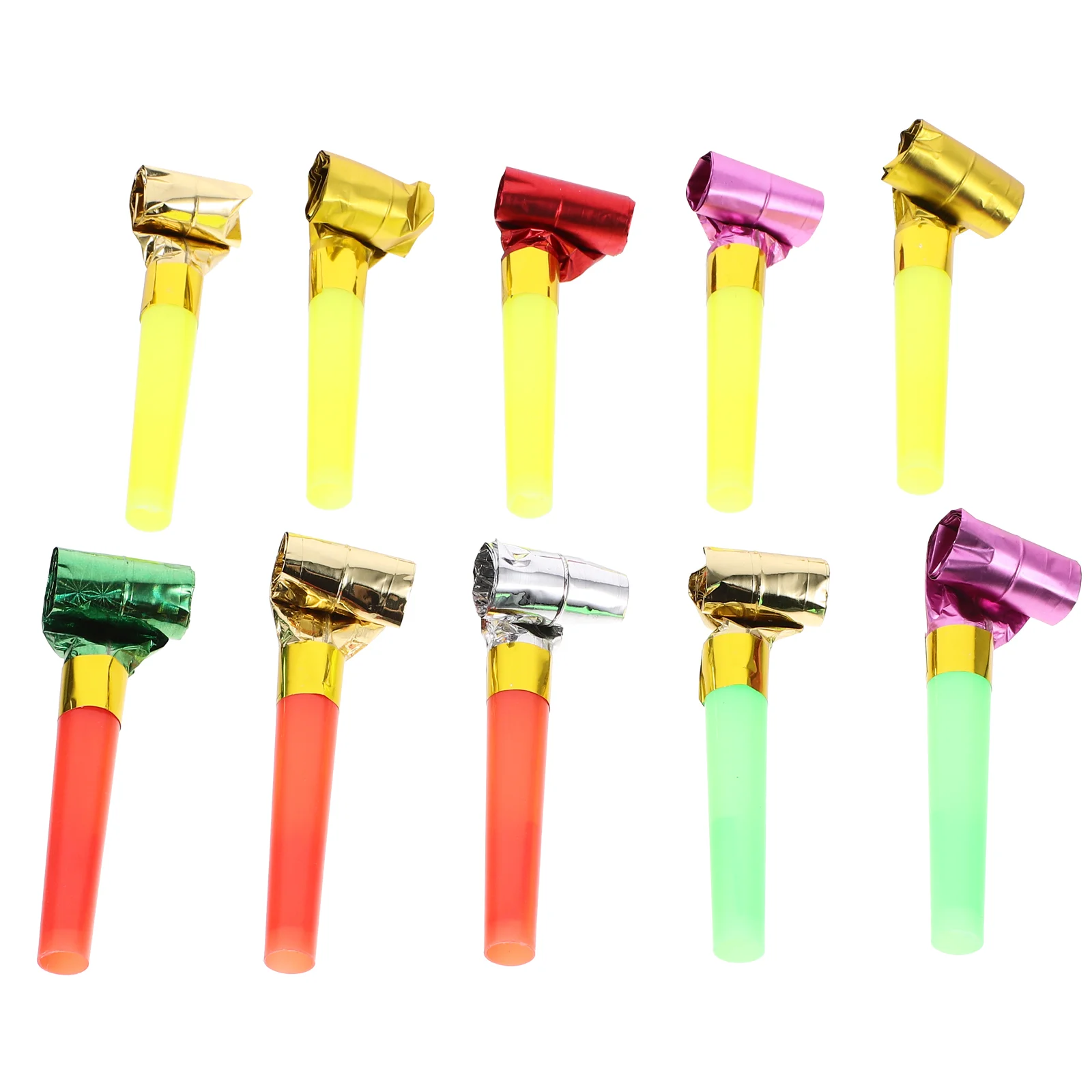 10 шт. рога для вечеринки шумогенераторы детские свистки реквизит поддержки