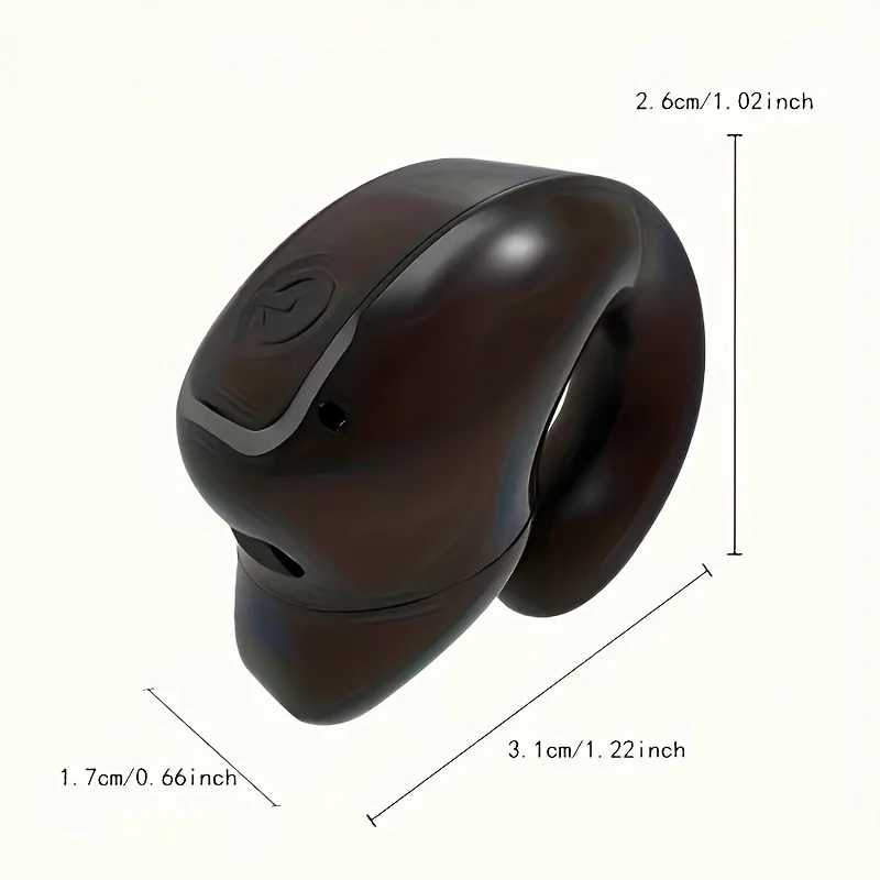 Xiaomi GD28 Bluetooth-гарнитура с костной проводимостью, не вкладыши, дизайн с одним ухом, бизнес, спорт, фитнес, бег, гарнитура с зажимом для ушей (art.: 3920ced45ed37) - 3920ced45ed37