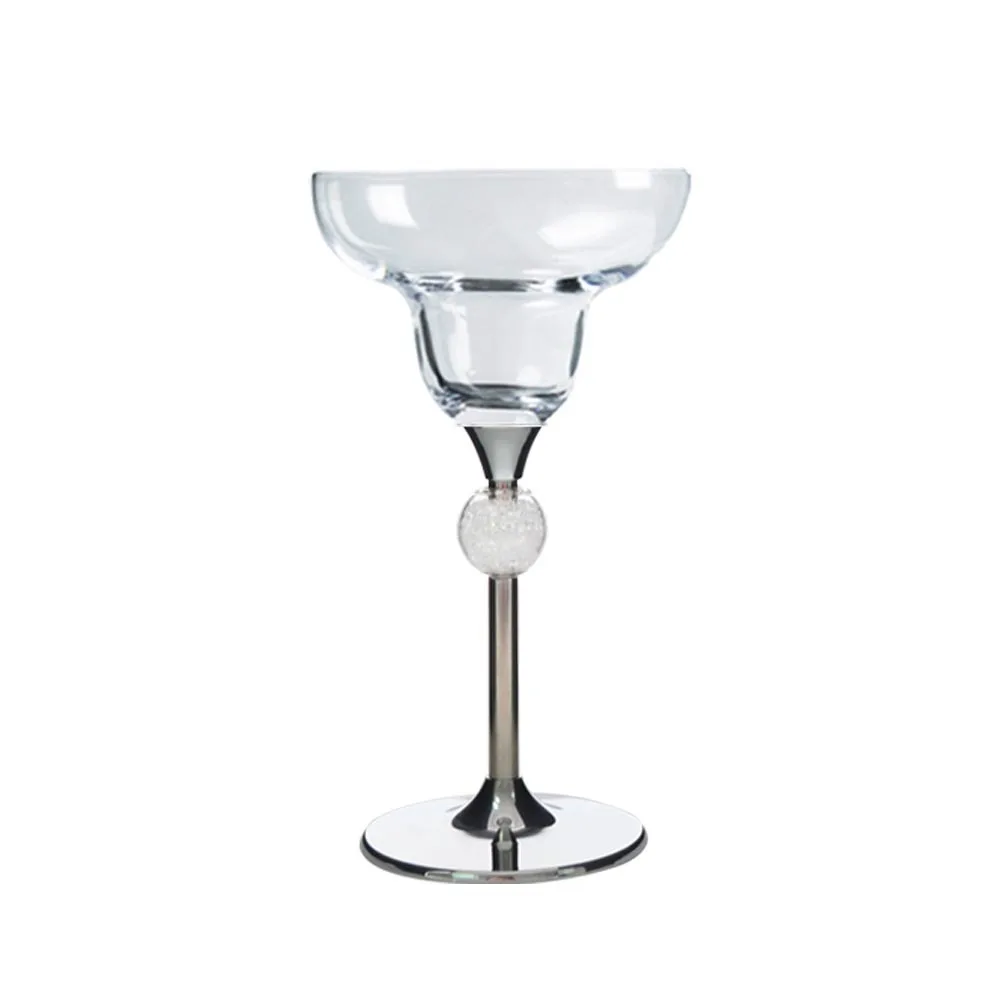 

Martini Glass Metal Base Creative Crystal Glass Bar Nightclub Wine Glass Margarita Wine Glass Wholesale Glass Cup