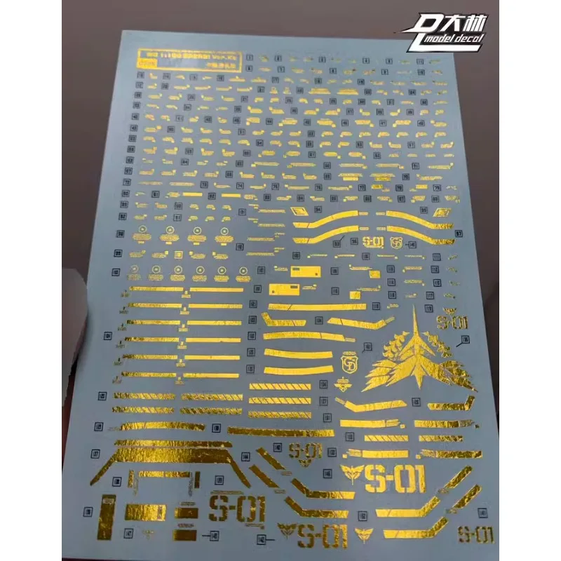 Наклейки Master Decal UC35 Metallic Gold Water Decals для MG 1100 Sazabi Ver.Ka, высокоточные, для хобби и DIY-моделирования (art.: 3920dbddb4a24) - 3920dbddb4a24