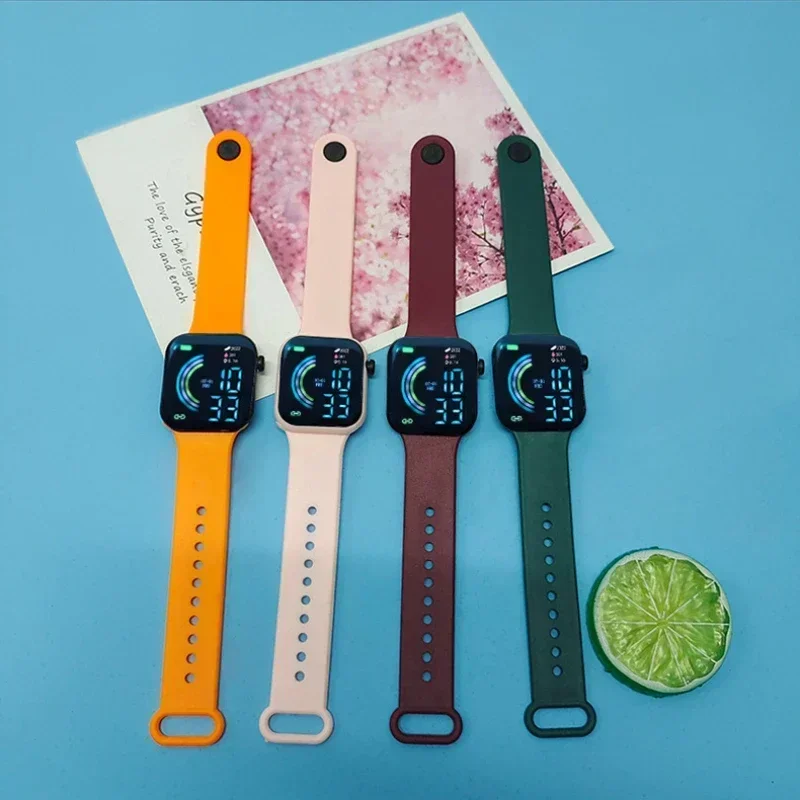 Одноразовые умные часы для мужчин и женщин спортивные с вызовом