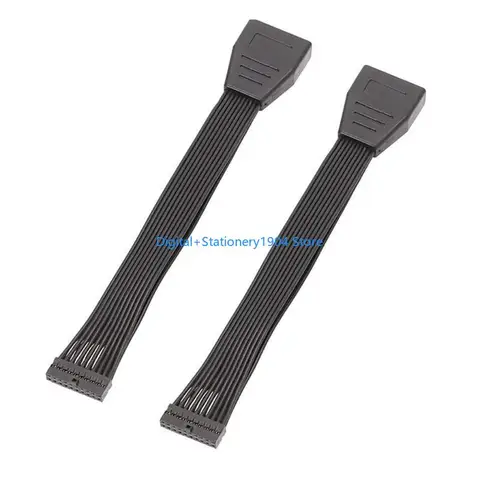 USB 20-контактный внутренний кабель-адаптер для материнской платы 4,7 дюйма