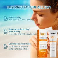 sunscreen cream convenient portable moisturizing brighten skin tone sun cream for summer protective sunscreen sun cream