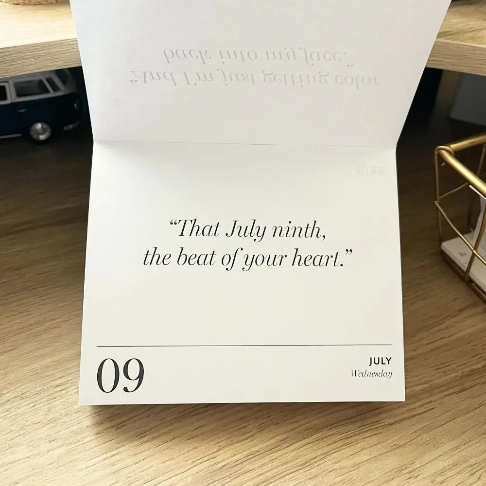 Забавный настольный календарь Calenda 2025 ежедневное украшение дома новогодние