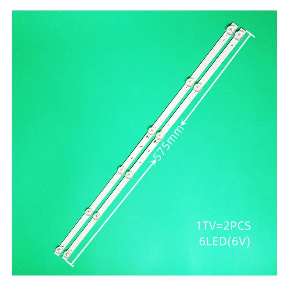 

TV LED Strip Light for DEXP H32D7100E H32D71100E Band Ruler HL-00320A30-0601S-07 A1 2*6 HL-00320A30-0601S-03 A1 2*6 Strip
