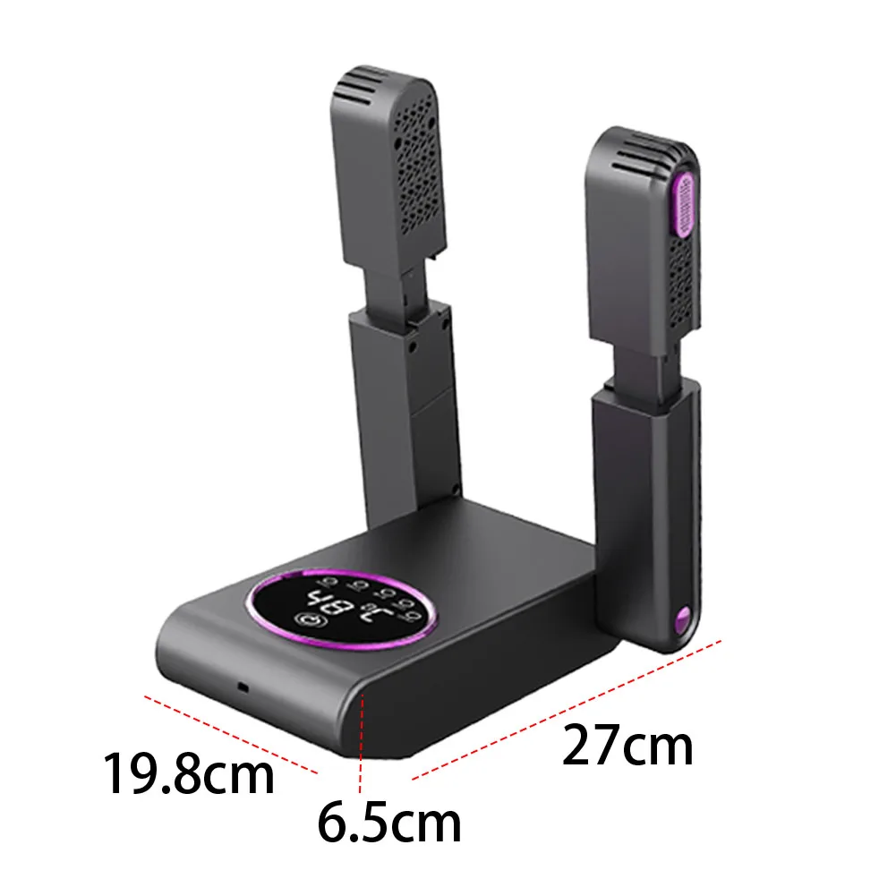 Складная сушилка для обуви дезодоратор с таймером умная осушитель электрическая