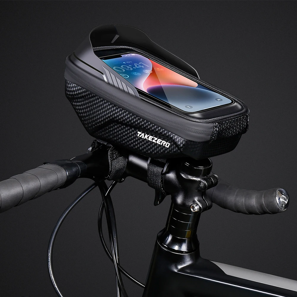 1л сумка на переднюю раму велосипеда водонепроницаемый держатель для телефона