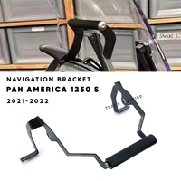 motorcycle windshield stand holder phone mobile phone gps navigation plate bracket for pan america 1250 s pa1250 s 2021 2022