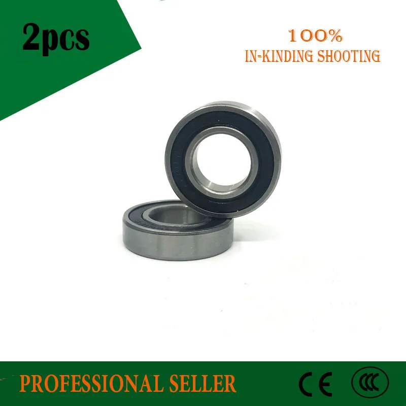 2pcs 6800 6801 6802 6803 6804 6805 6806 6807 HC 2RS Hybrid Ceramic Bearing Bicycle Bottom Brackets & Spares Si3N4 Ball Bearings - купить