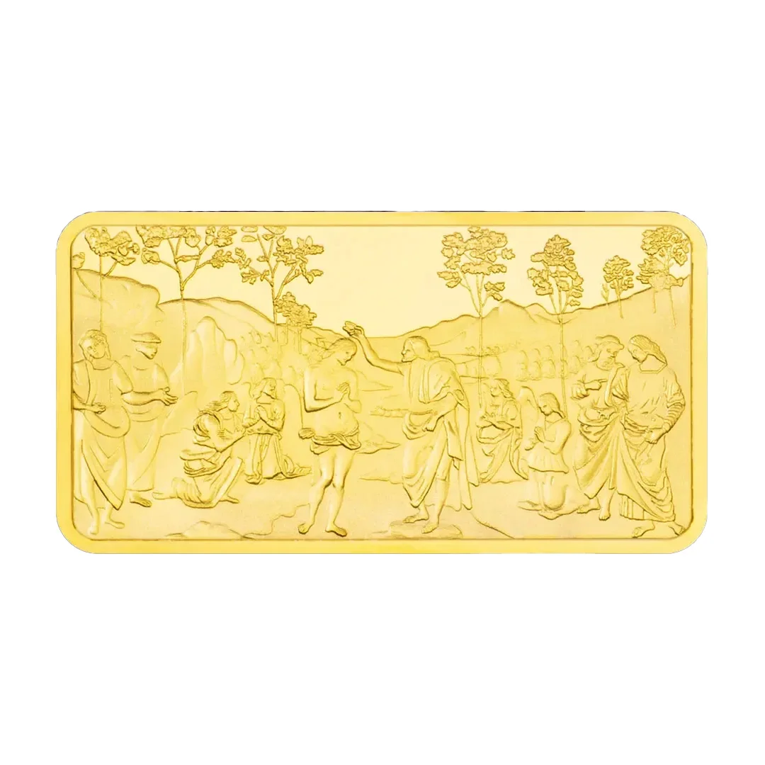 

Позолоченная памятная монета «Станция Хреста Иисуса»