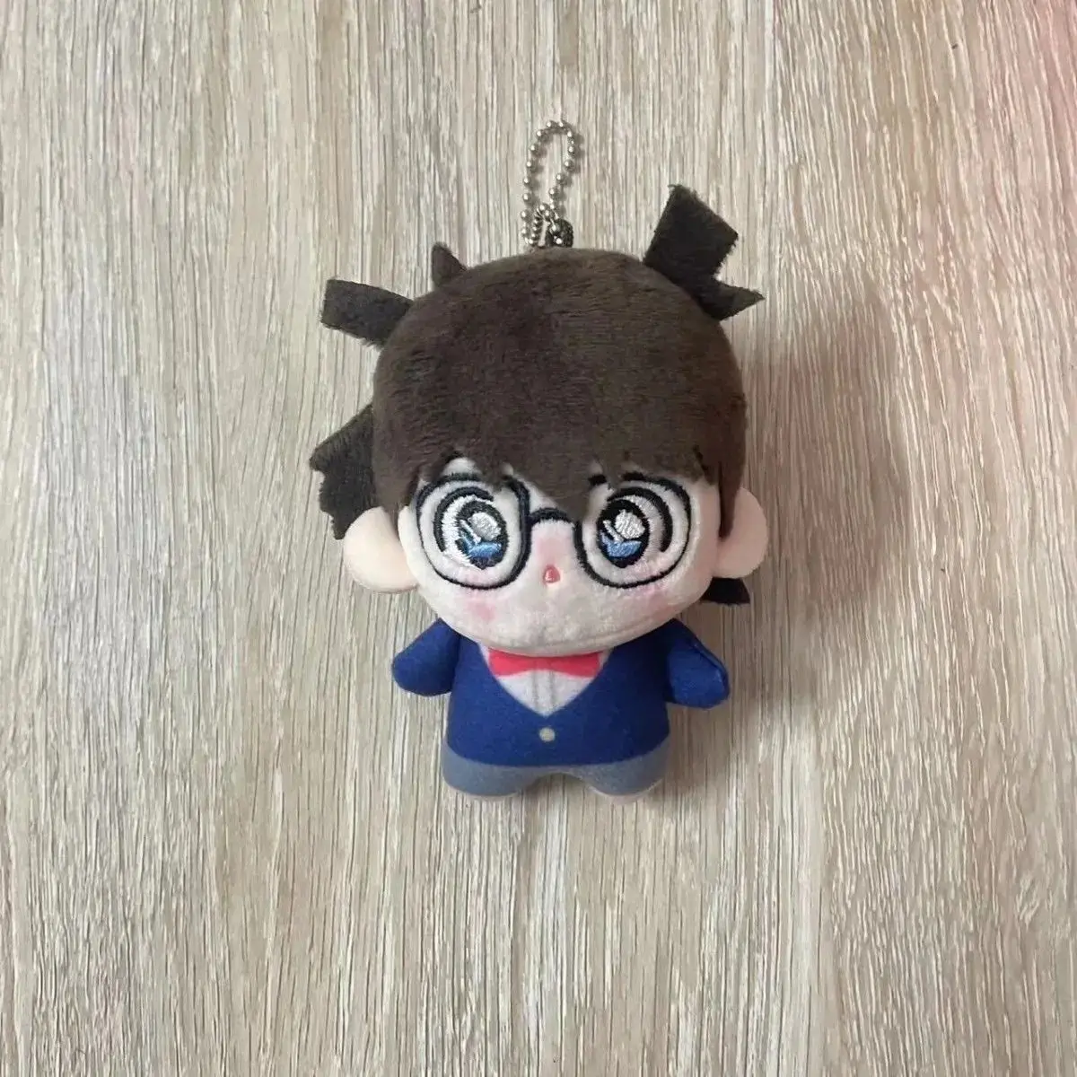 12 см креативная конан периферийная милая кукла Maori Lan Q плюшевая игрушка Kudo Shinichi