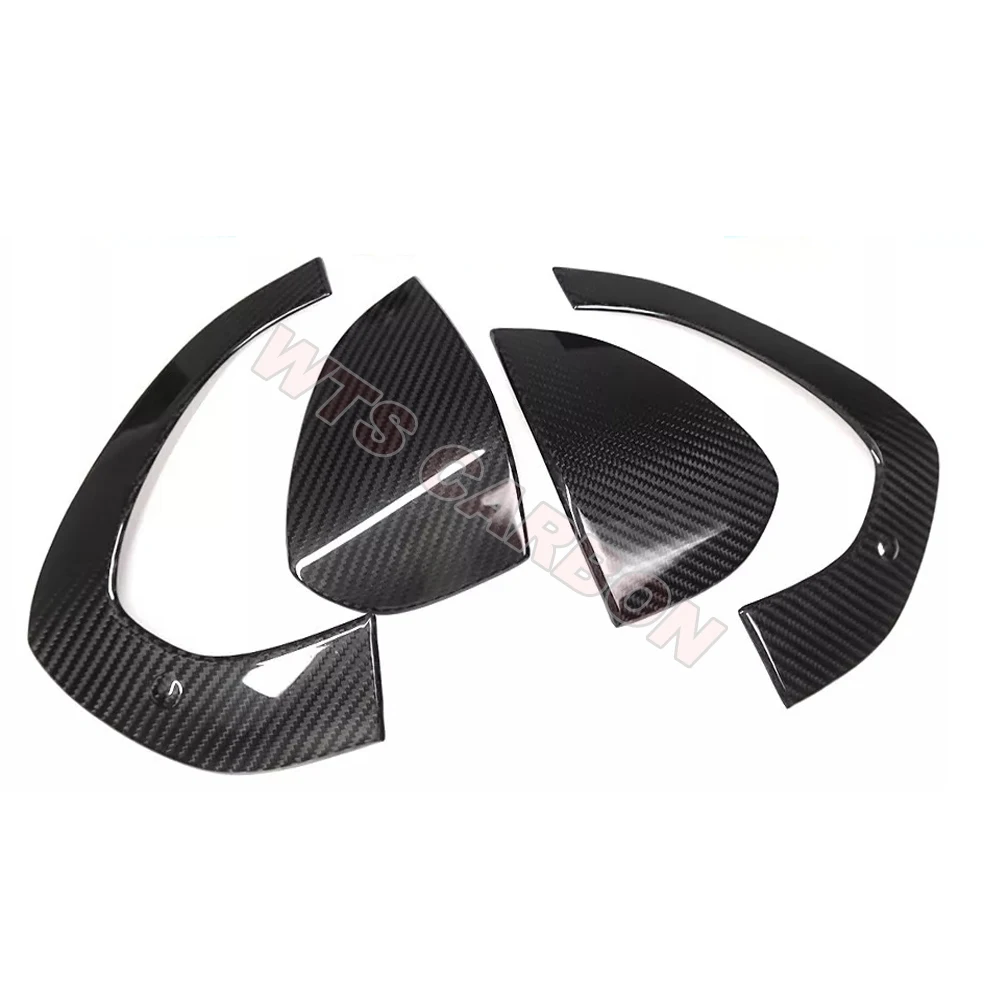 Для Nissan Z RZ34 400Z 2022-2024 сухая накладка на внешнюю дверную ручку из углеродного