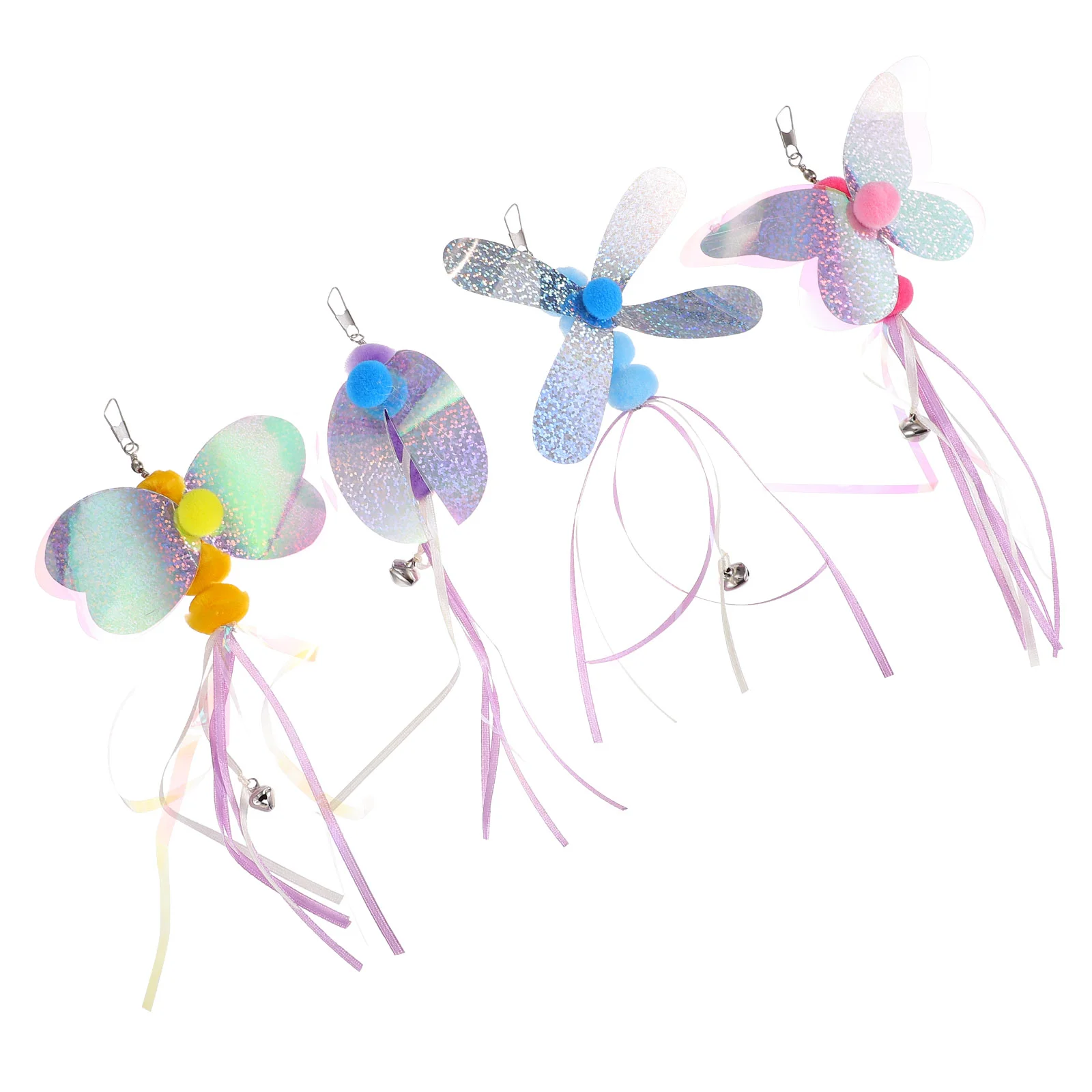 

Cat Toys Cats Toyindoor Wand Interactive Kitten Teaser Plaything Pet Bell Dancer Tassel Fun Scratchers Tree Wands Stickj Sellers