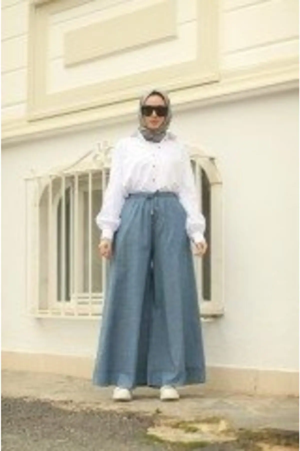 

Flare Elasticized Waist Pants Dark Gray 1138
