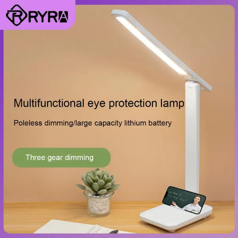 

6000mah Led Lighting Eye-caring Bedside Lamp Multi-angle Adjustments Uniform Light Distribution Light Bulbs 2023 Wholesale New