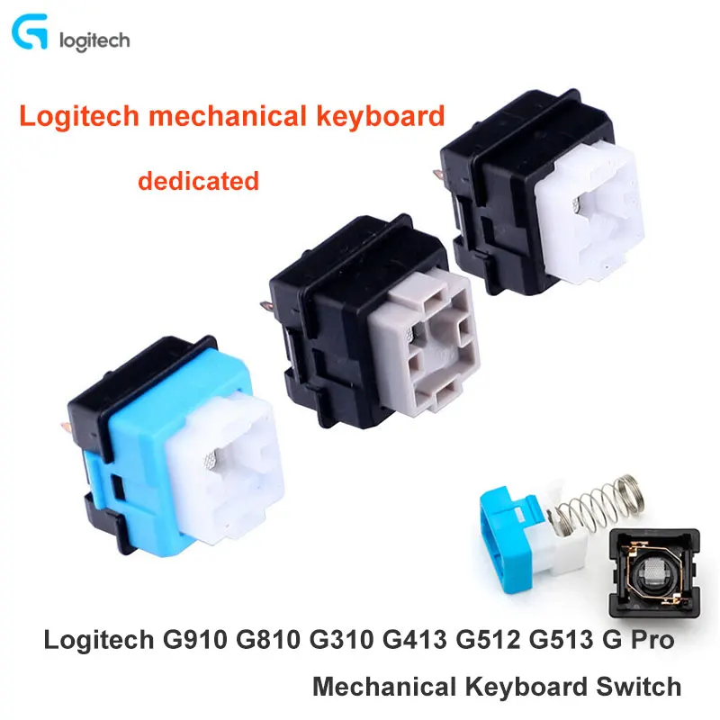 

For Logitech G910 G810 G310 G413 G512 G513 GPro Mechanical Keyboard Switch Omron Romer-G Switch B3K-T13L Shaft Replacement piece