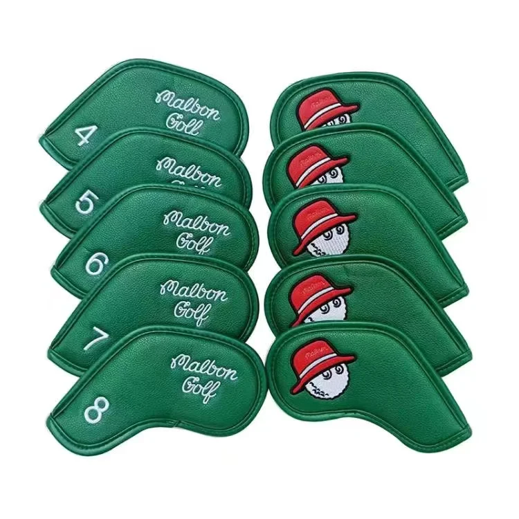 

Malbon Golf Iron Head Cover 4color golf good quality iron set
