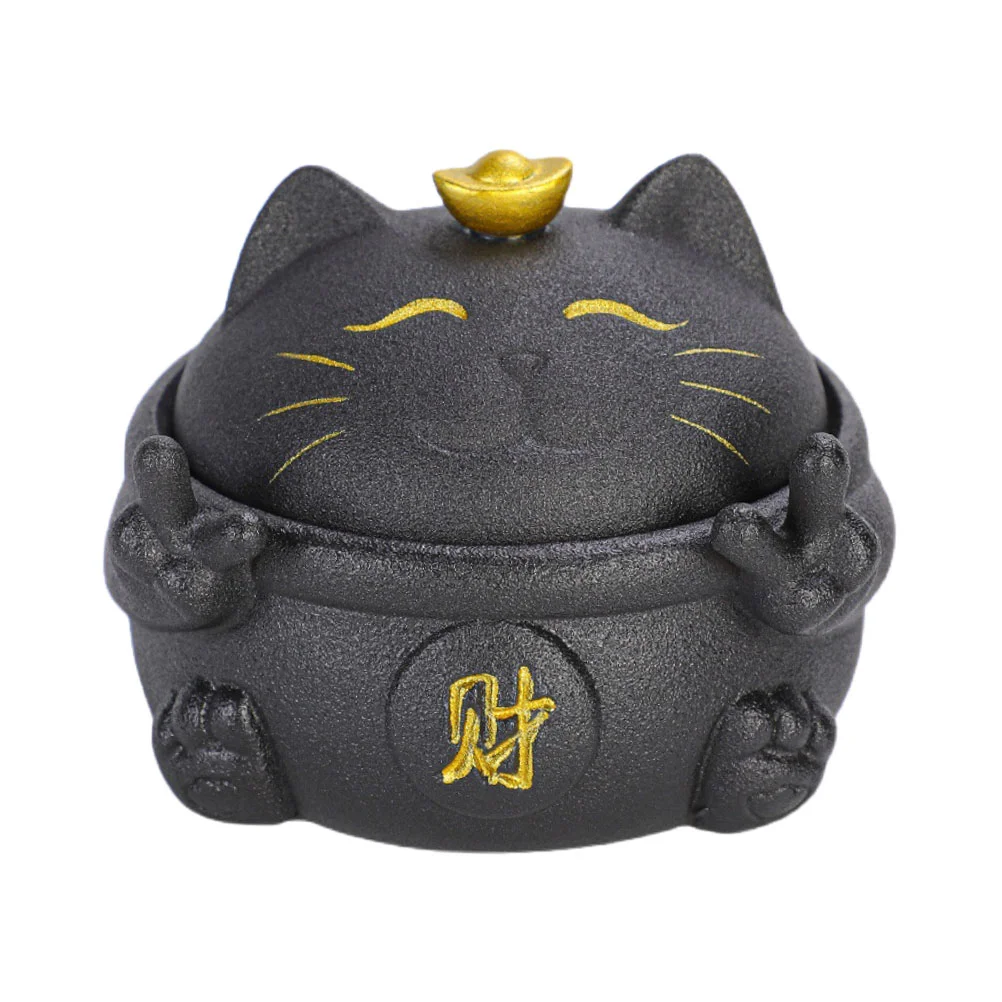 

Creative Ceramic Ashtray Desktop Adornment Ceramic Craft Ashtray Indoor Ashtray