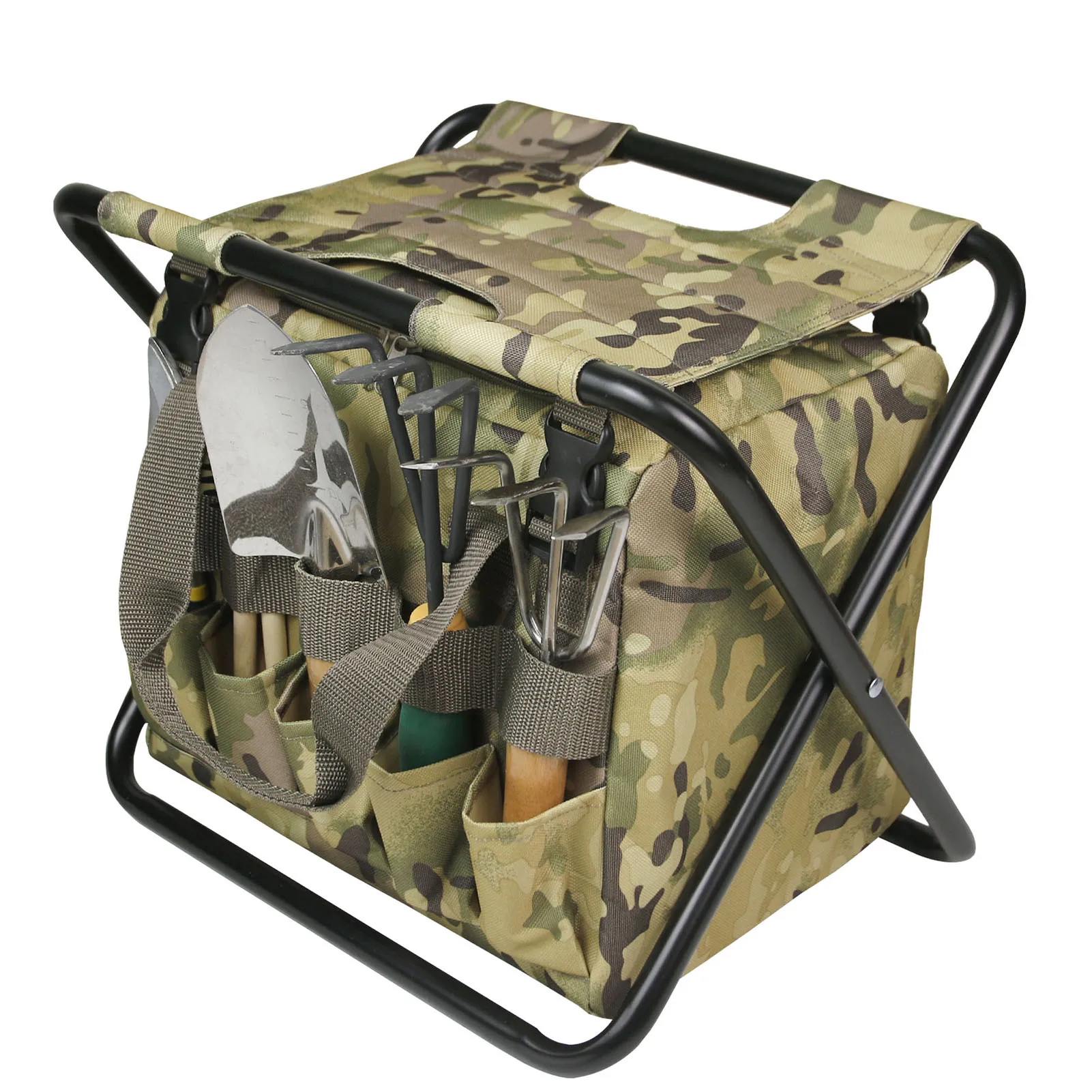 

Outdoor Camping Stool Folding Garden Stool Detachable Storage Bag Ultralight Travel Hiking Fishing Chair Folding Stool Backpack