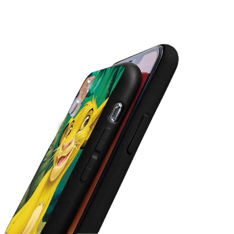 Чехол с мультяшным аниме Король Лев для Samsung Galaxy Note 20 10 9 8 S10 S10E S9 S20 Lite S21 FE S22 Ultra S8 Plus