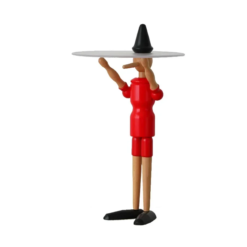 Домашний креативный кофейный столик-марионетка в скандинавском стиле для