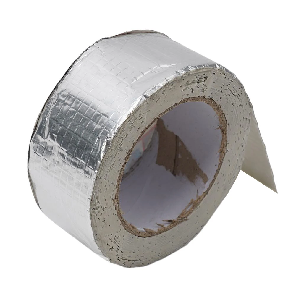

Waterproof Tape High Temperature Resistance Aluminum Foil Thicken Butyl Tape Wall Pool Roof Crack Duct Repair Sealed Self Tape