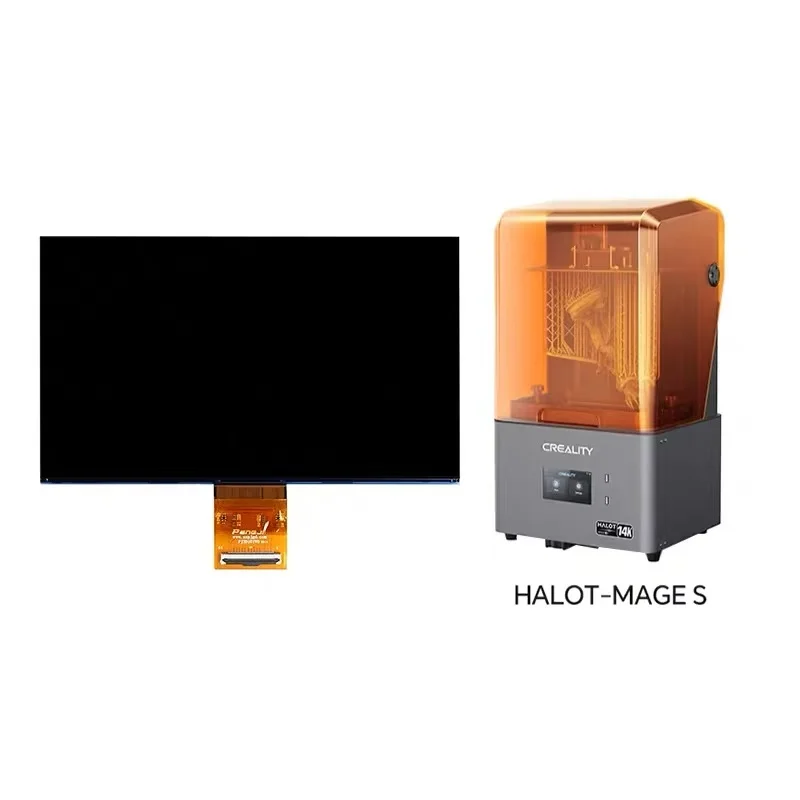 Фото CREALITY 3D Halot Mage S 10,1-дюймовый 14K ЖК-модуль экрана для 3D-принтера, аксессуар №1