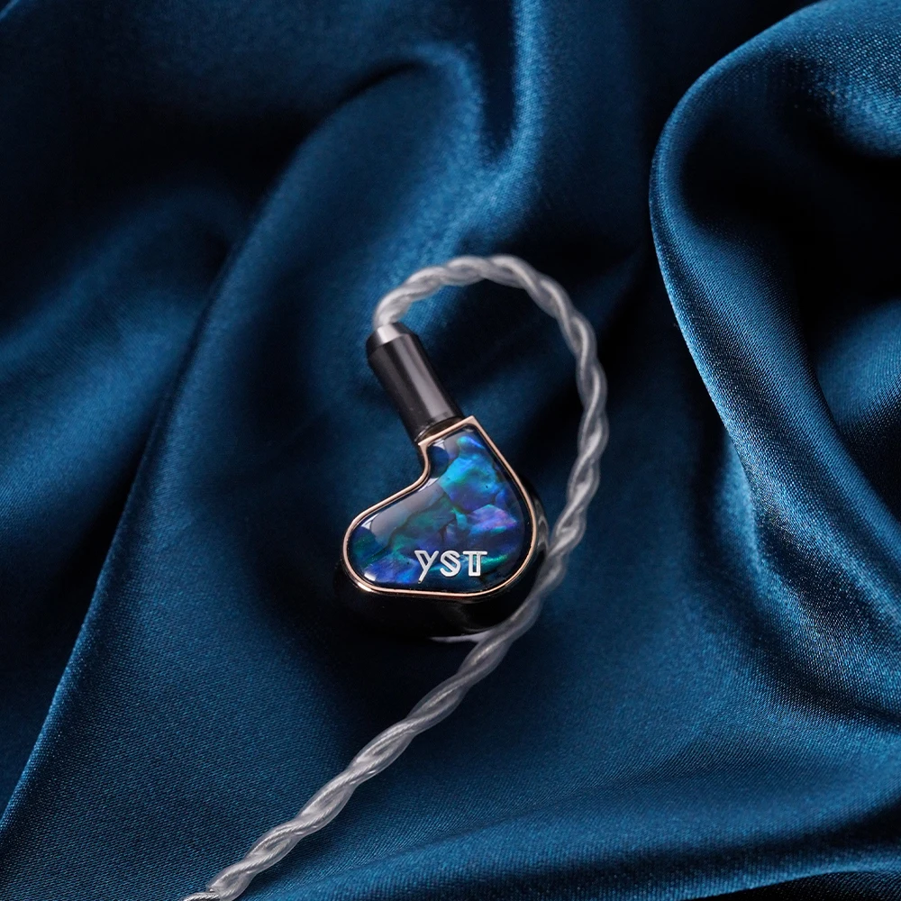 Фото Наушники-вкладыши JIAO YST03 (1DD+2BA) для Hi-Fi музыки, мониторные IEM-наушники с кабелем 0,78 мм 2Pin и штекером для гарнитуры №5