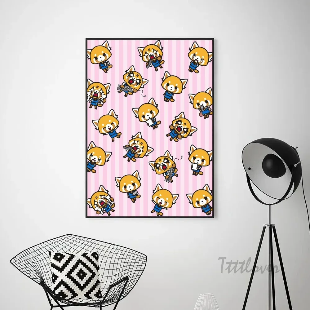 Плакат из аниме-рок с бумажным принтом художественное украшение для дома