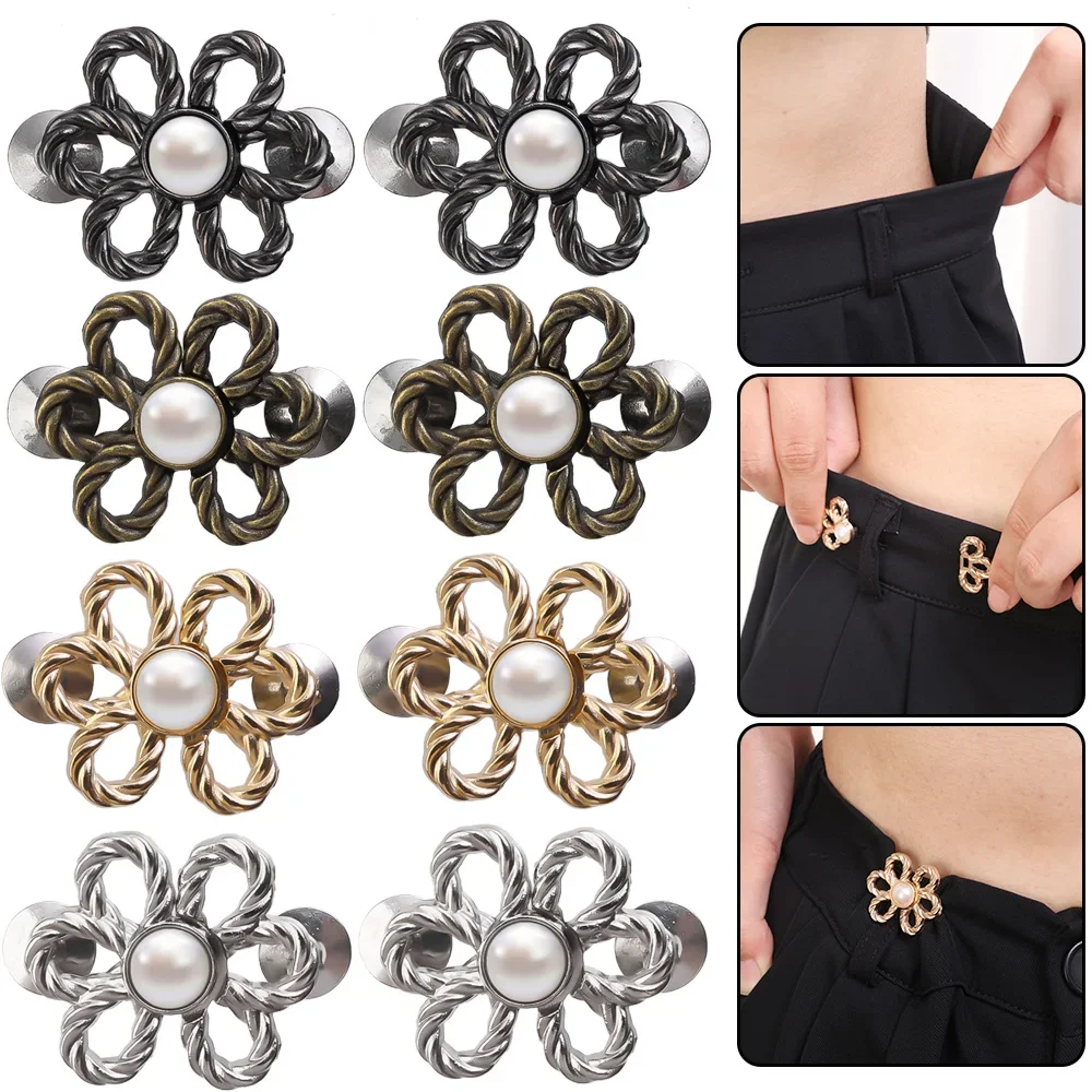 Женская брошь с цветком цвет в ассортименте