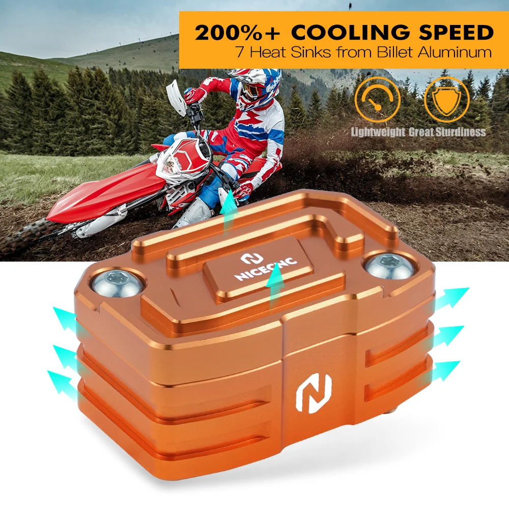 NiceCNC для KTM SX XC XCW XCF XCFW EXC SXF EXCF 125 150 250 300 350 450 6 дней TPI резервуар сцепления большой