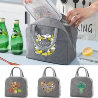 new thermal lunch bag for children women picnic handbags cooler box ice pack fashion portable work food insulated lonchers bags