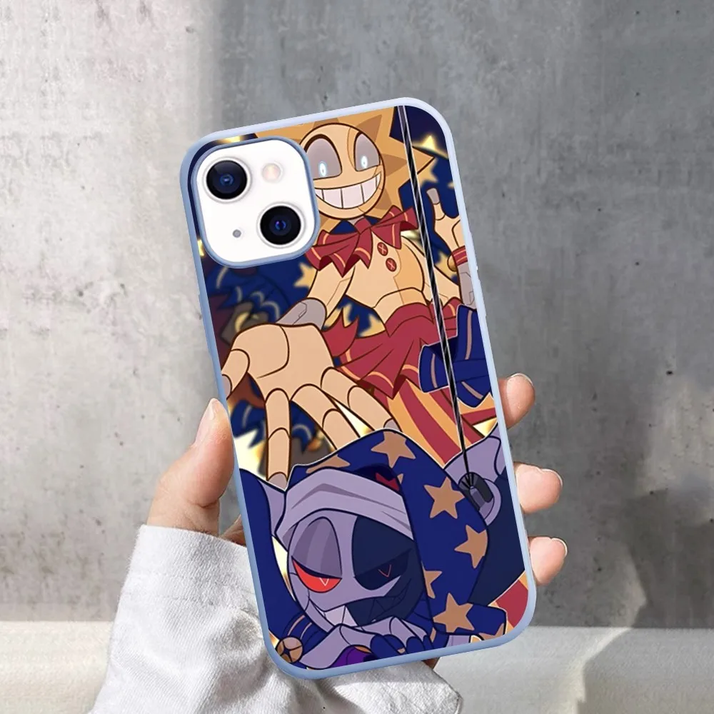 Horror Game M-Moondrop Phone Case For IPhone 14 11 12 13 Mini Pro Xs Max 8 7 6 6S Plus X XR Solid Candy Color