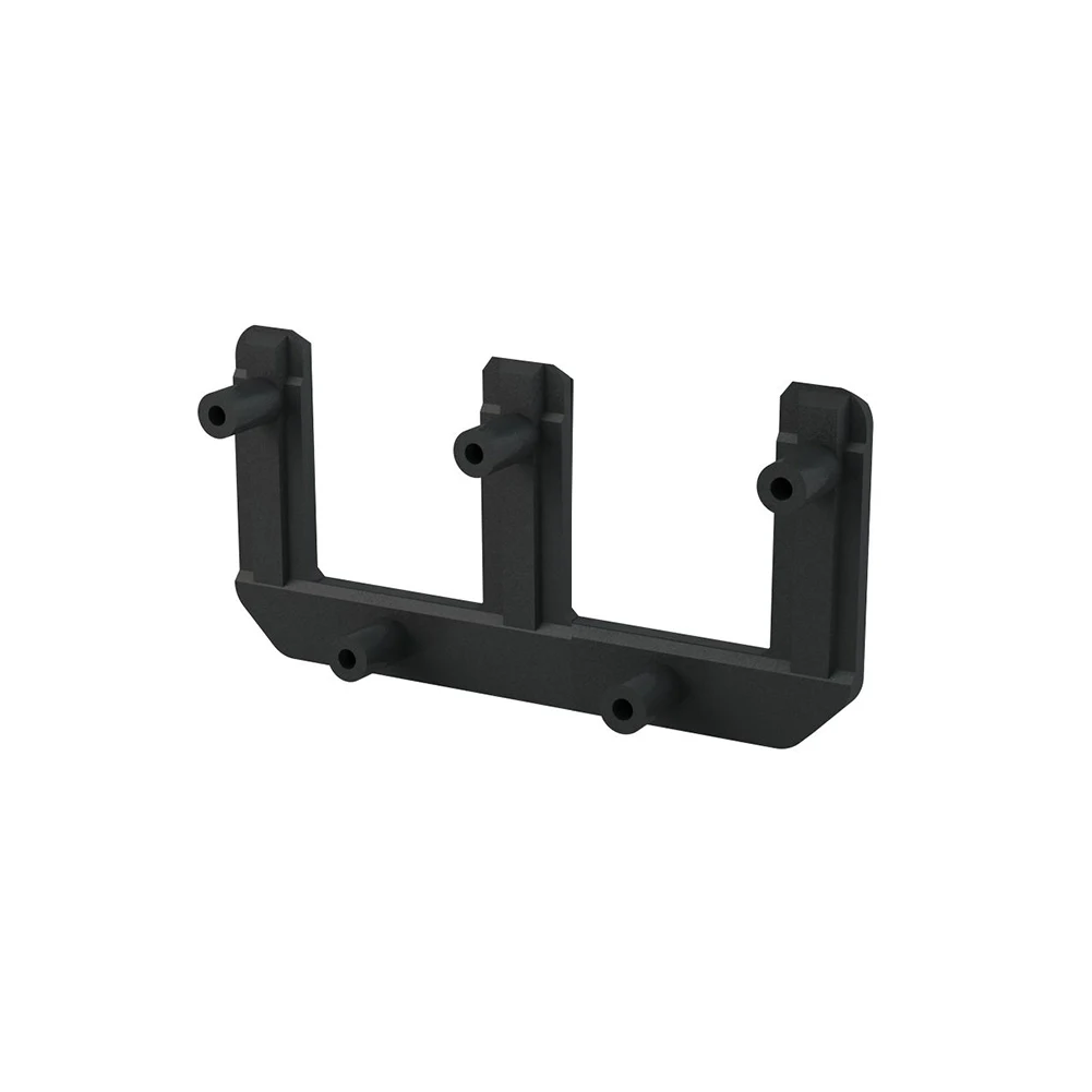 

Wall Mount Stand Battery Holder For Fixing Batteries Hold 2 Batteries With 5pcs Screws Easily Remove Battery For Power Tools