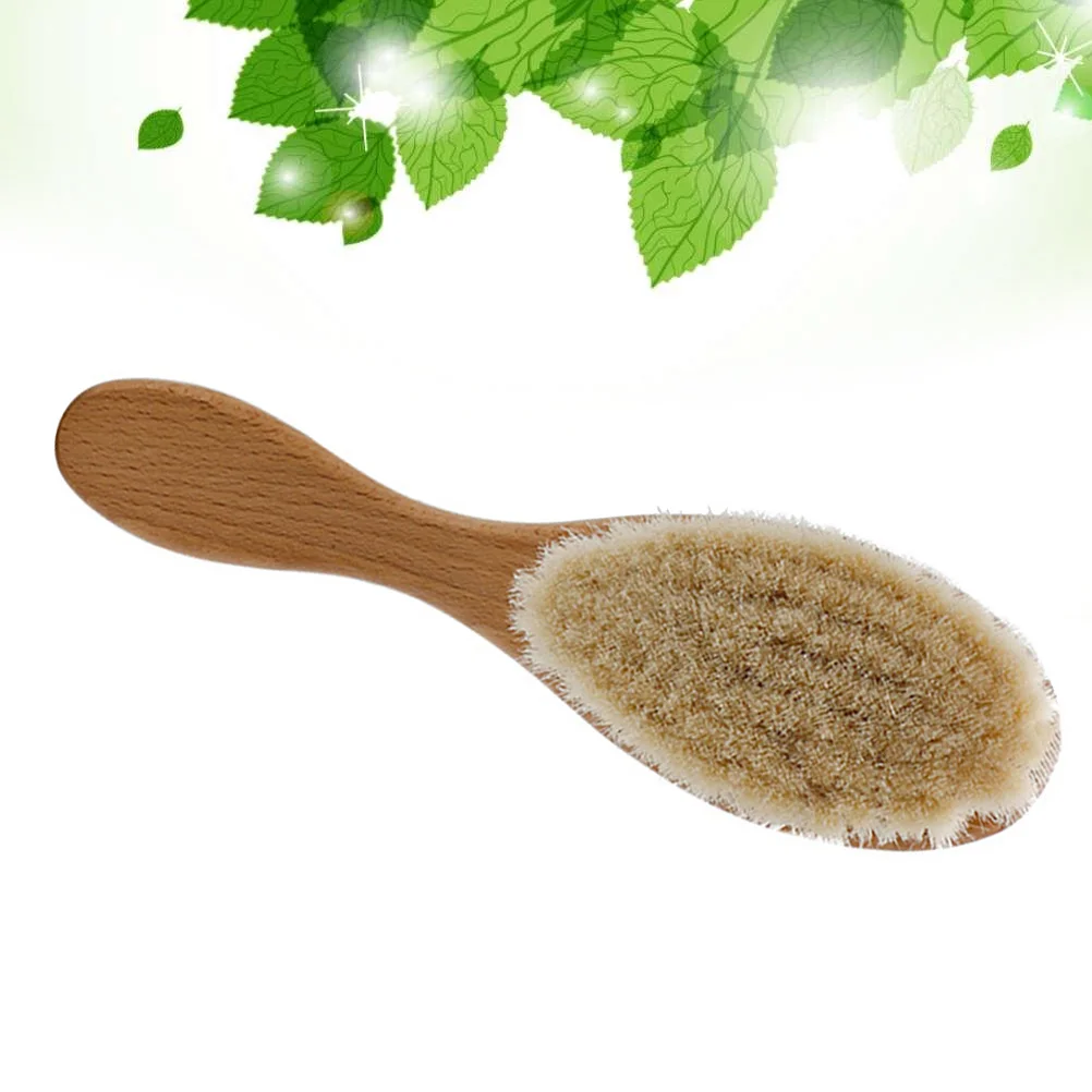 

1PC Brush Wool Bathing Brush Hair Brush for Children Kids