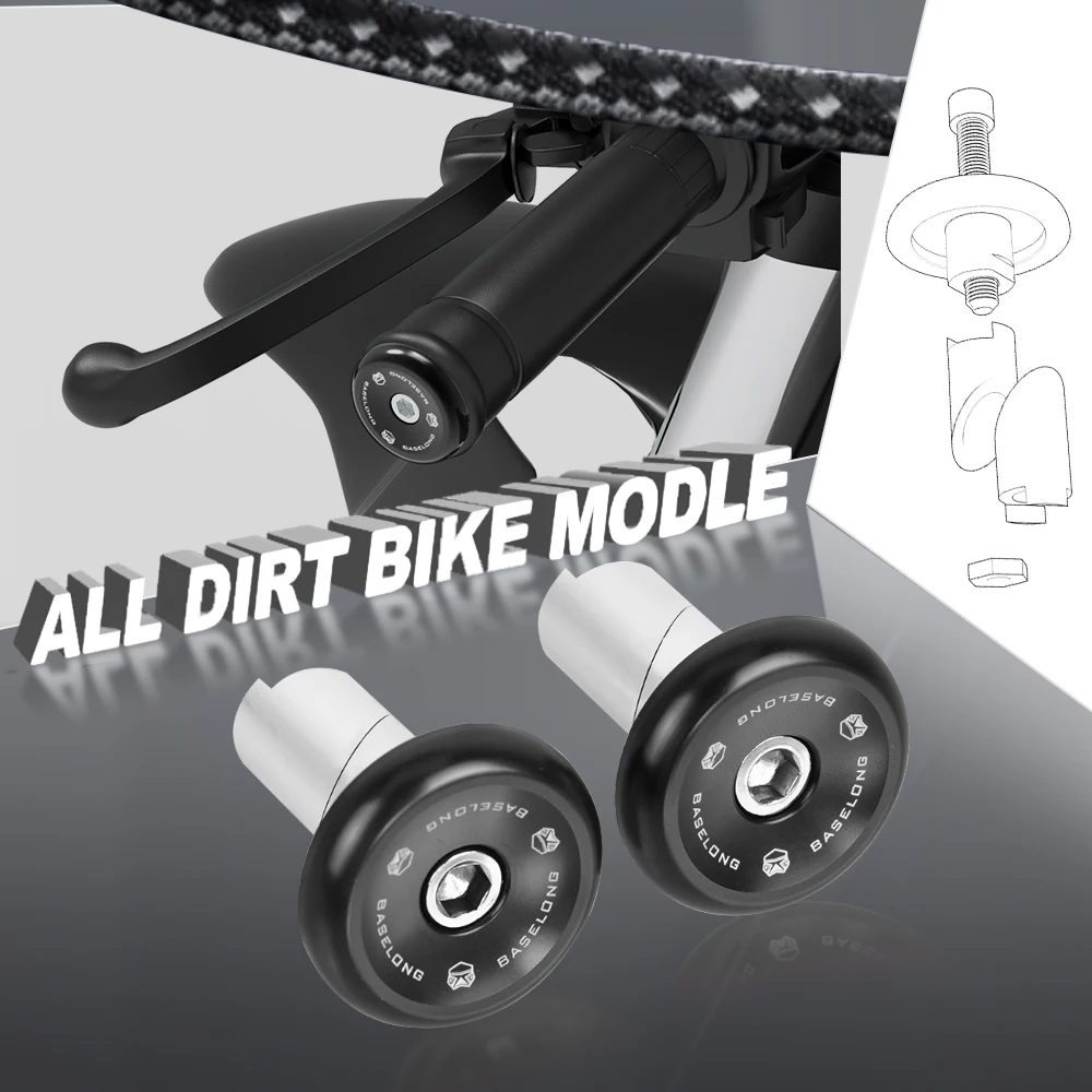 

Аксессуары для мотоциклов Запчасти заглушка на руль заглушка для Honda YAMAHA Kawasaki Suzuki Husqvarna Beta Sherco KX65 KX85 KX125