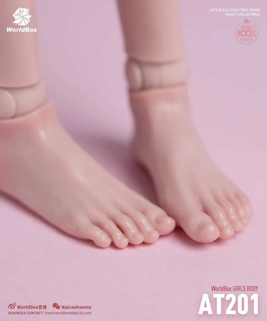 Фигурка Женская Worldbox AT201 AT202 1/6 гибкая 12 дюймов |