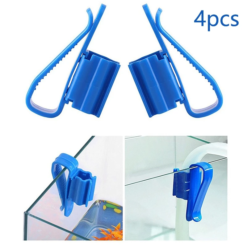 

4Pcs Home Brew Bucket Clip Pipe Syphon Tube Flow Control Beer Clamp Fish Aquarium Filtration Water Pipe Fixing Holder